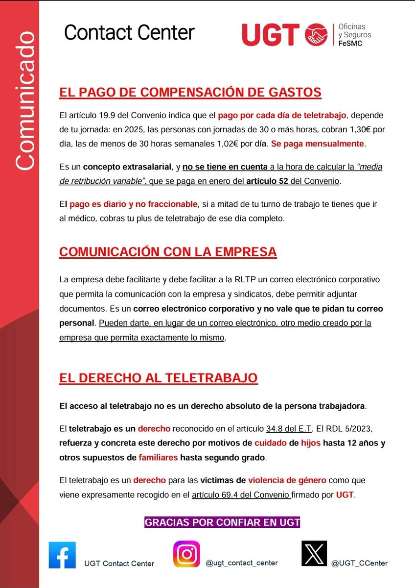 Teletrabajo: conoce tus derechos