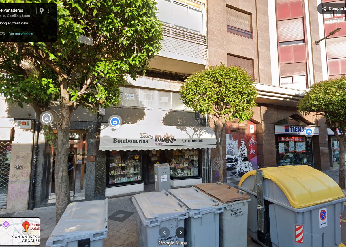 Parsins cierra a final de mes 🥺🥺🥺

Cuando me lo han contado ha sido como un puñetazo en la barriga, toda mi vida acompañándome con mil recuerdos con mi madre buscando algún juguete o chuche 😔

Una tienda con más de 100 años de trayectoria en Valladolid

C/ Panaderos, 8