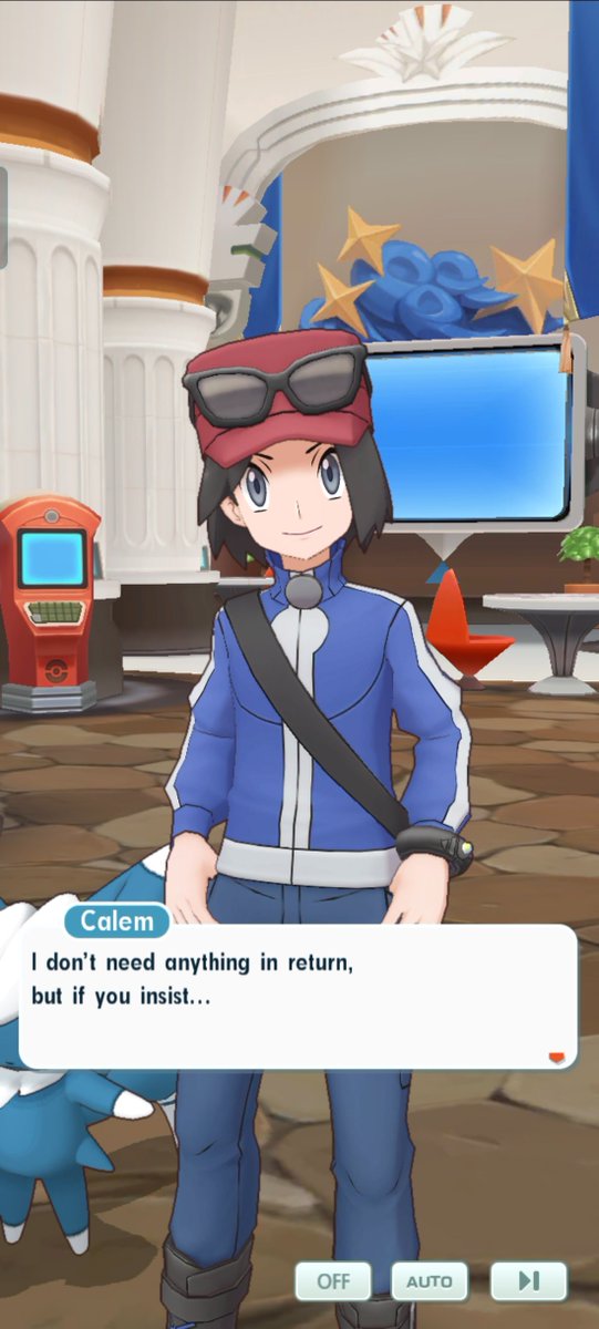 Milo51429626's tweet image. The present, Calem, the present! Thank you very much!

#PokemonMasters