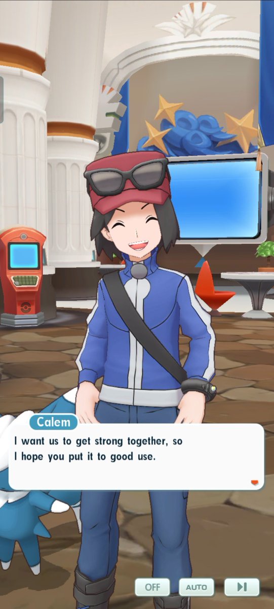 Milo51429626's tweet image. The present, Calem, the present! Thank you very much!

#PokemonMasters