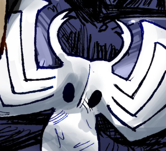 genuinamente admirado que esse cara conseguiu encaixar tao bem a hornet e o knight nas logos do homem-aranha, isto eh lindo