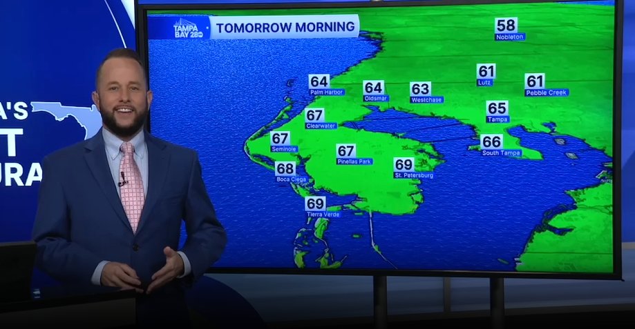 More fall goodness to enjoy Monday morning as temps dip into the 60s again! 50s north of I-4 are possible as well. Enjoy!