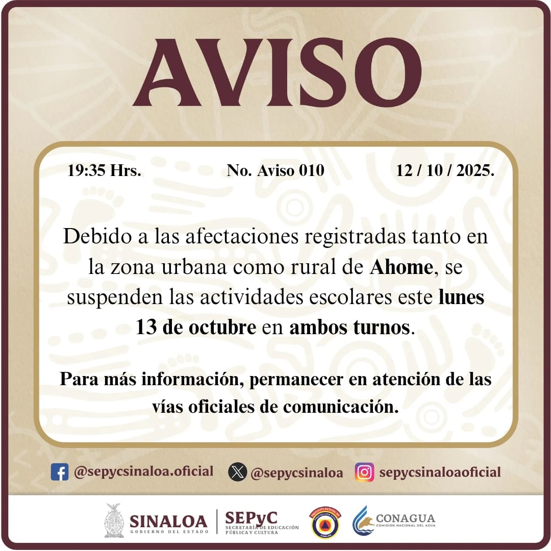 #AvisoImportante ⚠️📢