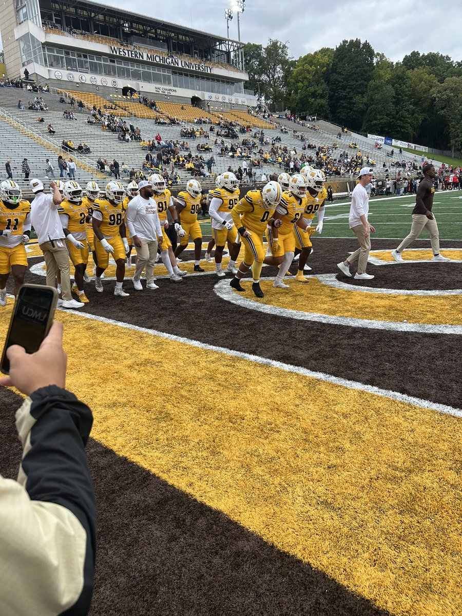 Had a great time watching  <a href="/WMU_Football/">Western Michigan Football</a> at their homecoming  game on Saturday!  Thank you <a href="/CamAllenFB/">Cam Allen</a> for the invite!