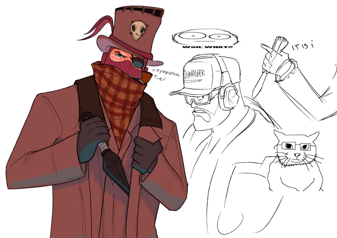 gumixin's tweet image. ive been doing contracts nonstop dude my tf2 brainworm is chomping my brain by enormous chunks