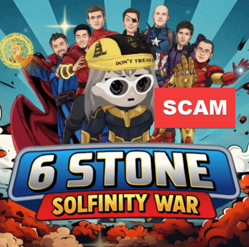 btcexistencial's tweet image. $SIX 𝗔𝗟𝗘𝗥𝗧 𝗦𝗖𝗔𝗠 𝗦𝗢𝗟𝗔𝗡𝗔 🚨
𝗡𝗮𝗺𝗲: 6
𝗔𝗱𝗱𝗿𝗲𝘀𝘀: 9nX1fhGGbGvNsDLoM4gz5BQd76CNB6Ecq9mdEUxWaNzy
💰𝗠𝗮𝗿𝗸𝗲𝘁 𝗖𝗮𝗽: $505,000 USD
👥 𝗧𝗼𝘁𝗮𝗹 𝗛𝗼𝗹𝗱𝗲𝗿𝘀: 3300
🔝 𝐈𝐧𝐬𝐢𝐝𝐞𝐫𝐬: 100.00%
🖌️ 𝗖𝗿𝗲𝗮𝘁𝗼𝗿: 9gWZNdk9dyahuRiSdqsfdVvCraeT7mhYghGnawHZ6vu6