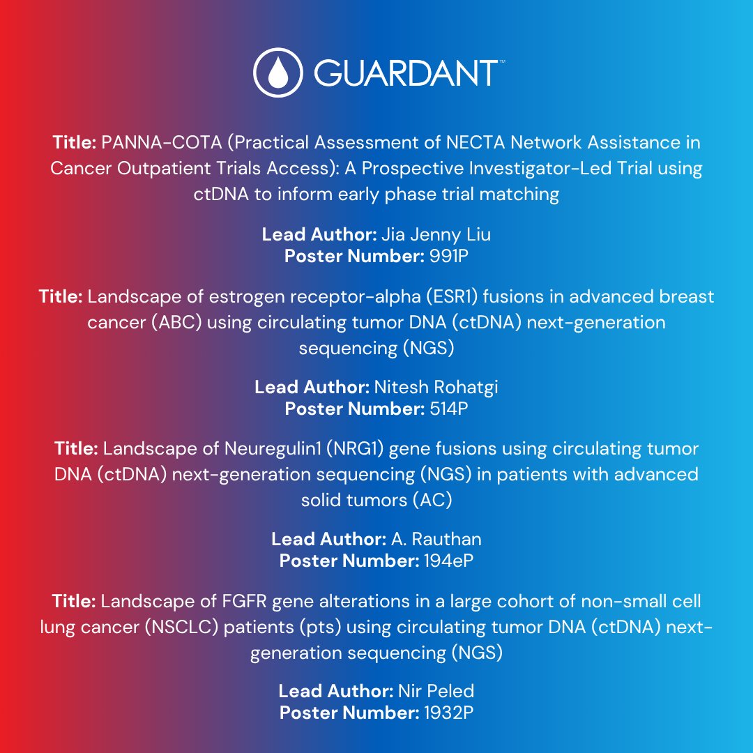 Guardant Health AMEA tweet media