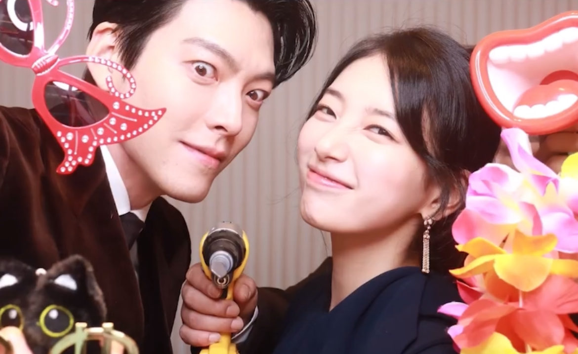 shuzkay's tweet photo. suzy and woobin’s photobooth 🥹 I DON’T WANNA LET YOU GO.. my kayoung and genie !!! https://t.co/6ahvK68MBC