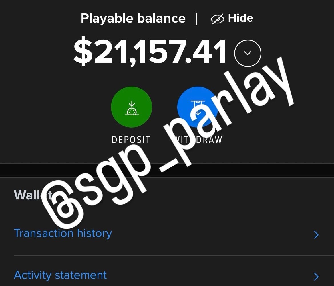 SGP_Parlay's tweet image. I’ll still giveaway $500 to someone that retweets and likes this post even though nobody guessed the correct score but we had another successful day in the discord
Drop your cashapps, venmos, or paypals 🙌