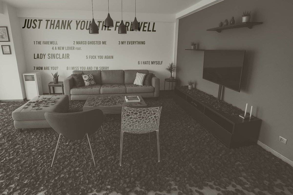 ⸻✩ [𝐈𝐍𝐒𝐓𝐀𝐆𝐑𝐀𝐌 𝙿𝙾𝚂𝚃]
𝐓𝐇𝐄 𝐅𝐀𝐑𝐄𝐖𝐄𝐋𝐋 ; PART I

¿Te imaginaste cerrar la historia así? 12 canciones nuevas con una colaboración con <a href="/xoxosinclairx/">Alice Sinclair</a>, 1 remix, 5 canciones acústicas y 1 última despedida.

Aquí tienes la primer parte del tracklist.