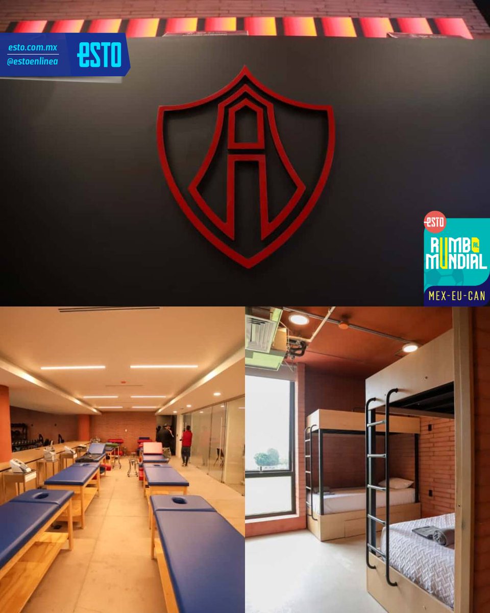 La Academia AGA se alista para recibir a algunas de las grandes selecciones de la próxima Copa del Mundo 🔥

La casa de los Rojinegros del Atlas presume sus instalaciones y aseguran que están a la altura.

#RumboAMéxicoUsaCanada2026

📷 <a href="/DTmayo17/">Tamayo</a> 

👉🏼 goo.su/GDtcVfP