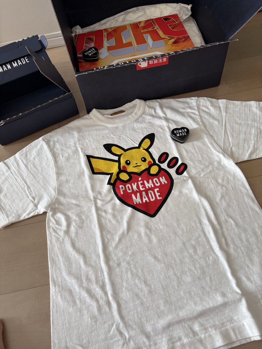 humanmade X Pokemon t-shirts HUMAN MADE x Pokemon Made Tee L 原宿