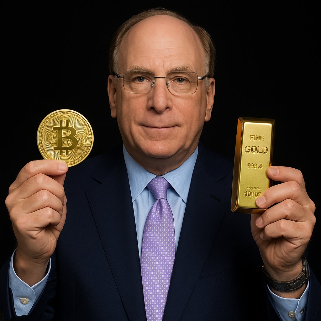 🔴COINTELGRAPH: Larry Fink, CEO di BlackRock: "La criptovaluta ha un ruolo come l'oro, è un'alternativa"