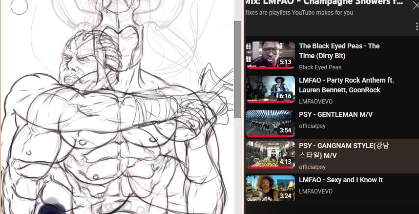 I'm having several thoughts at the same time, I can't concentrate.

Let's Get It Started