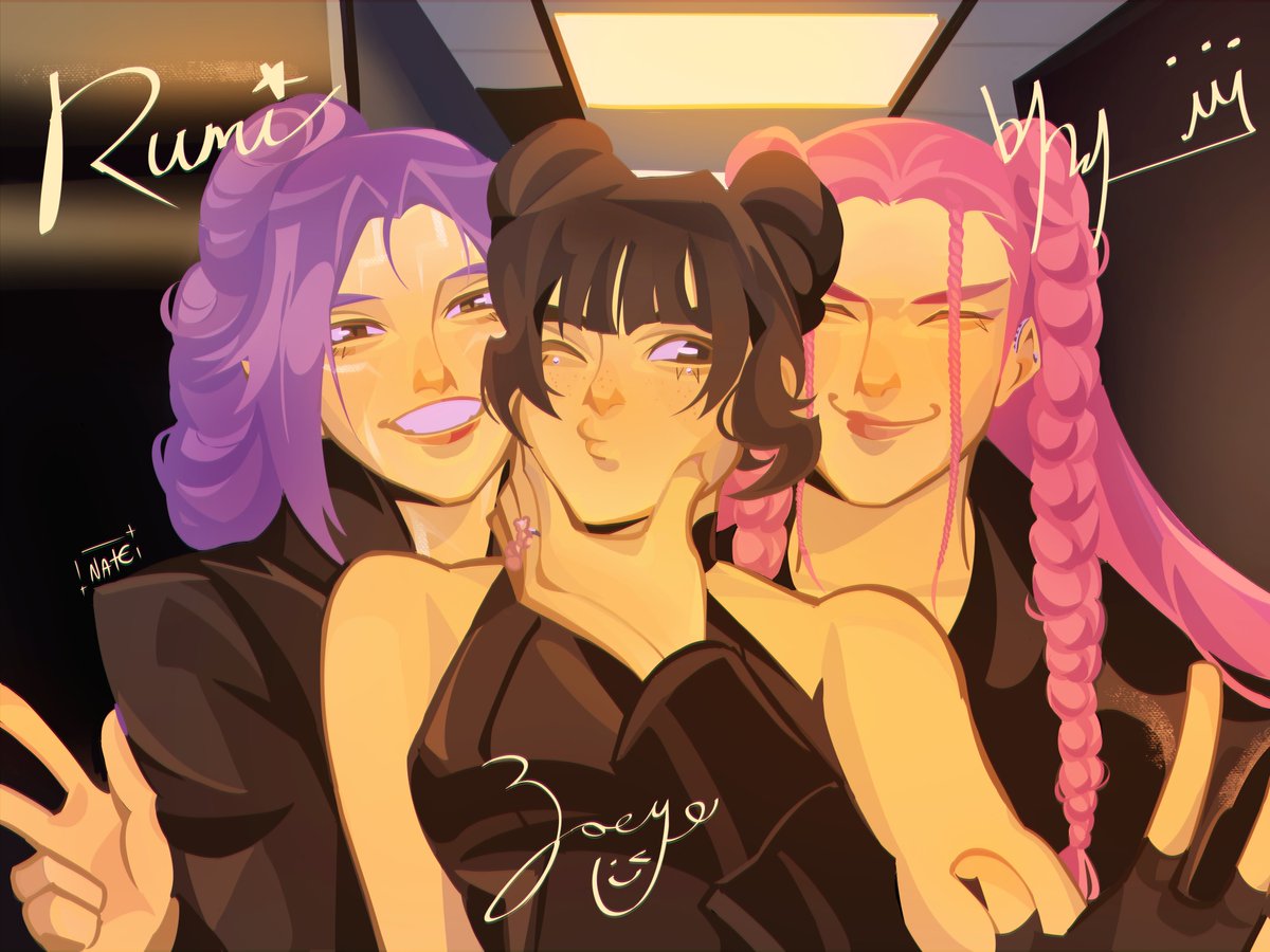 I need to learn how to render faster for the sake of my sanity #KPOPDEMONHUNTERS