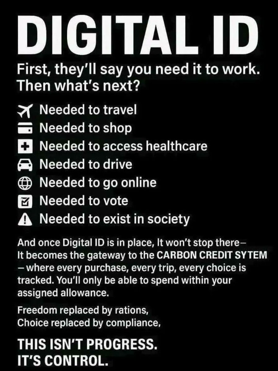 karin_doerak's tweet image. The red line. Resist at all costs. Because once this get implemented, there will be nothing left. #matrix #digital #prison