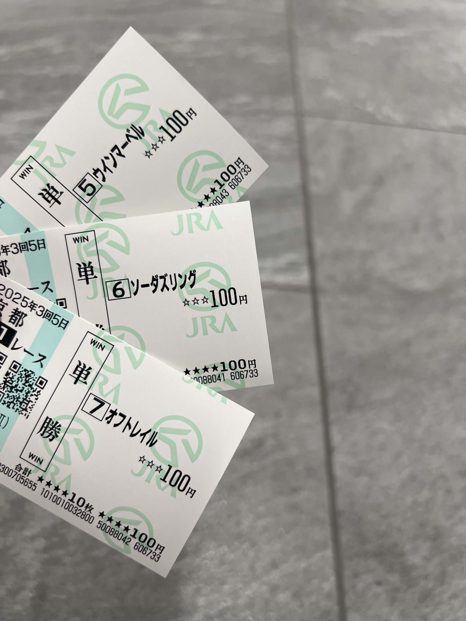 値下げ シンボリクリスエス現地単勝馬券セット エマ@紅楼夢く-08b／秋例せ-08b on X: 