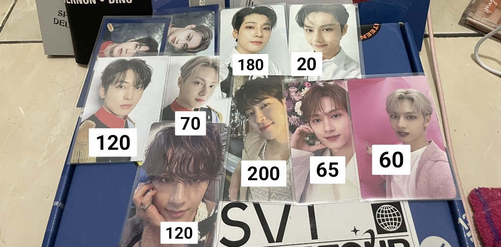 flexrdelacore's tweet image. [HELP RT]

Wts aab jun &amp;amp; wonwoo (TAKE ALL ONLY‼️)

✅️SPLITPLAY
‼️Harga EXCLUDE packing, adm 7,5% &amp;amp; biaya proses pesanan🍊 1.250
📍Bekasi 

t. wts wonwoo pangeran incomplete heaven jun always yours jun dreams