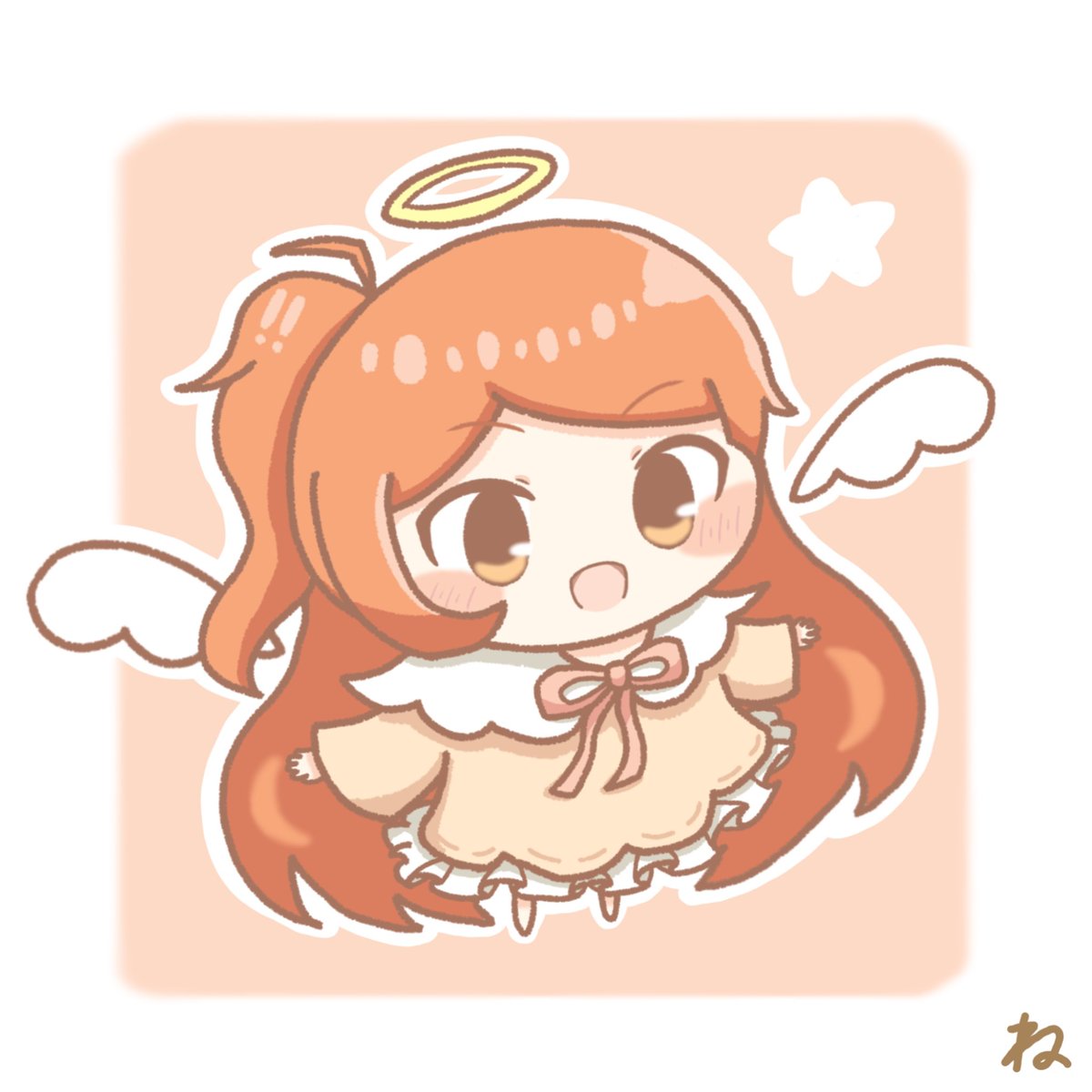 たまき天使も描きましたよ〜✨✨✨
#大神環