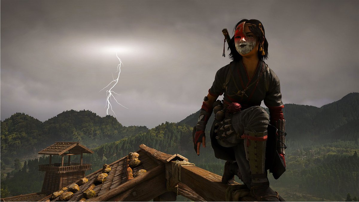 assassinscreed's tweet image. This is a Fujibayashi Naoe appreciation post 🖤🥷
More than stealth and steel, she’s the heart, hope, and future of the Kakushiba ikki.

Share your favorite in-game photo of our fearless shinobi from Assassin's Creed Shadows!

#AssassinsCreedShadows