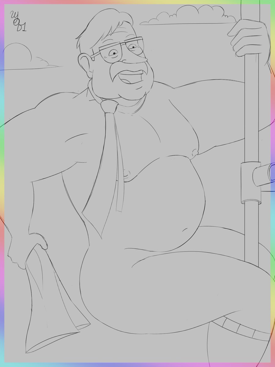 12 - Wild
Victim of the hypnosis, the principal was let go of his responsibilities, he didn't want to go back to normal, he wanted to stay as free as possible.
#PrincipalPrickly #Recess #nsfw