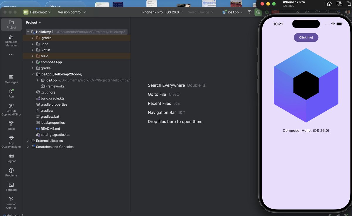 asad_dev's tweet image. I’ve started my journey with Kotlin Multiplatform!
I’ve been curious about how Kotlin can bridge mobile, web, and backend development, and I’m finally diving in.
The goal is to explore, build, and share what I learn along the way.
#Kotlin #KotlinMultiplatform #LearningJourney