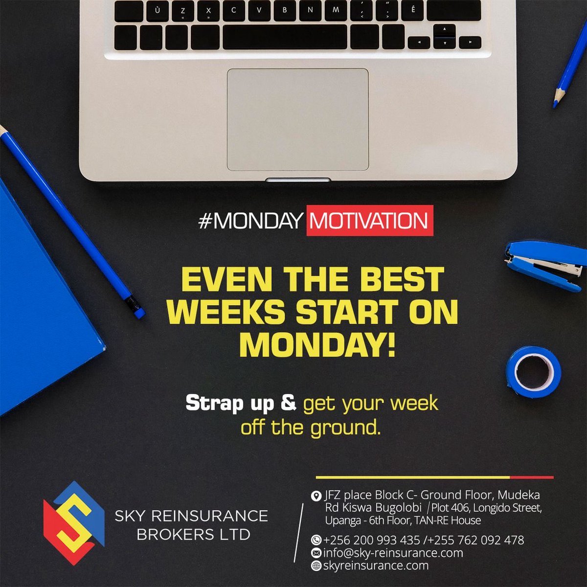 Clock it this Monday that, even the best of days, starts on Monday!

Get things started. You are the fuel of where you want to go, so, let’s go!

#MondayMotivation