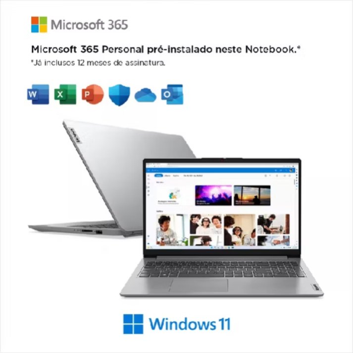 achadospromo021's tweet image. 💻 NOTEBOOK LENOVO IDEAPAD 1I: PERFEITO PARA O DIA A DIA! ⚡
Celeron N4500, 4GB RAM, 128GB SSD, 15.6&quot; W11! Leve e eficiente! 🎒

PIX: R$ 1.599,00 | OU 12x SEM JUROS! 💳
CUPOM R$100 OFF! 🎟️

🛒 s.shopee.com.br/50QP35IMrv

Cupom s.shopee.com.br/11j4lqToS

#Lenovo #Notebook #Oferta