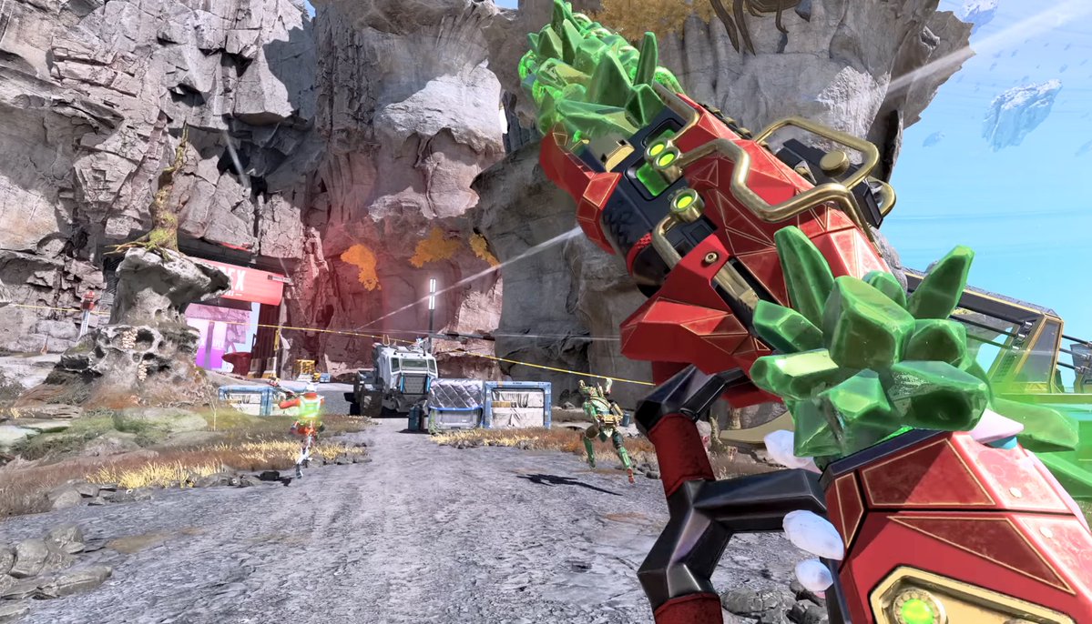 ⚡️リーク⚡️
【ピーキーミシックスキンが登場！】
🗓️シーズン28（来年）

※シーズン27はR-99ミシックスキン

via HYPERMYSTx 
#APEX│#エーペックスレジェンズ