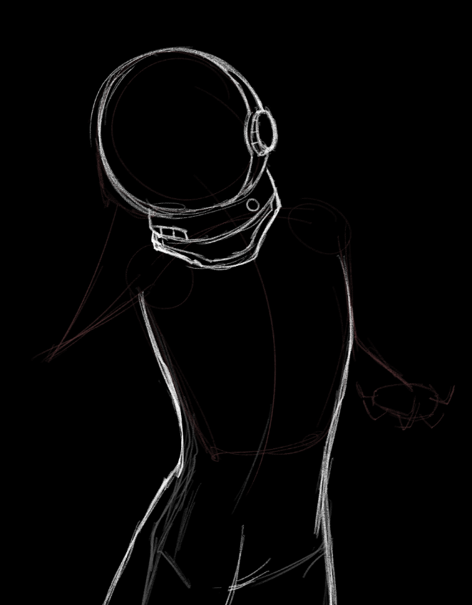 D34D_4STR0N4UTS's tweet image. Rare WIP post 
Idk what I&apos;m doing but it&apos;s something I guess.
