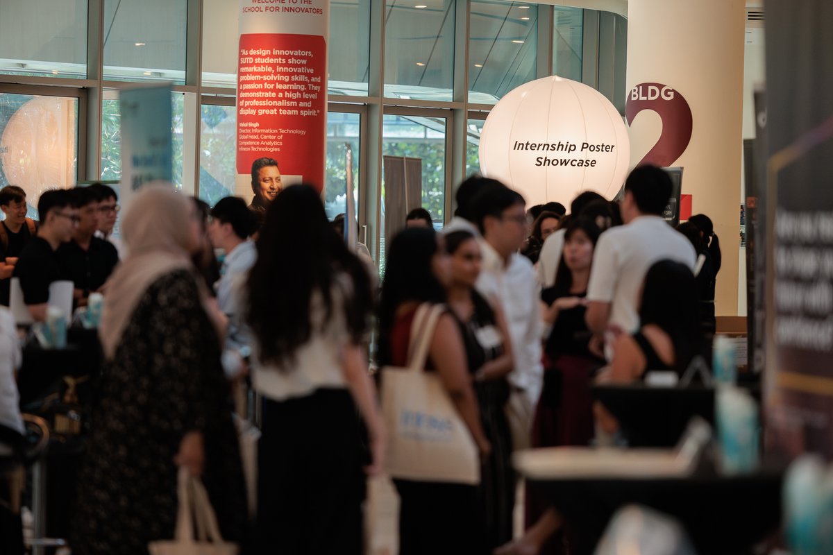 sutdsg's tweet image. Bridging innovation and industry at SUTD. 🤝✨
We welcomed 56 companies for SUTD Industry Connect 2025, fostering collaborations, fresh ideas and partnerships with our students — the next generation of innovators.

#SUTD #SUTDLeap #SUTDDesignAI #IndustryConnect2025
