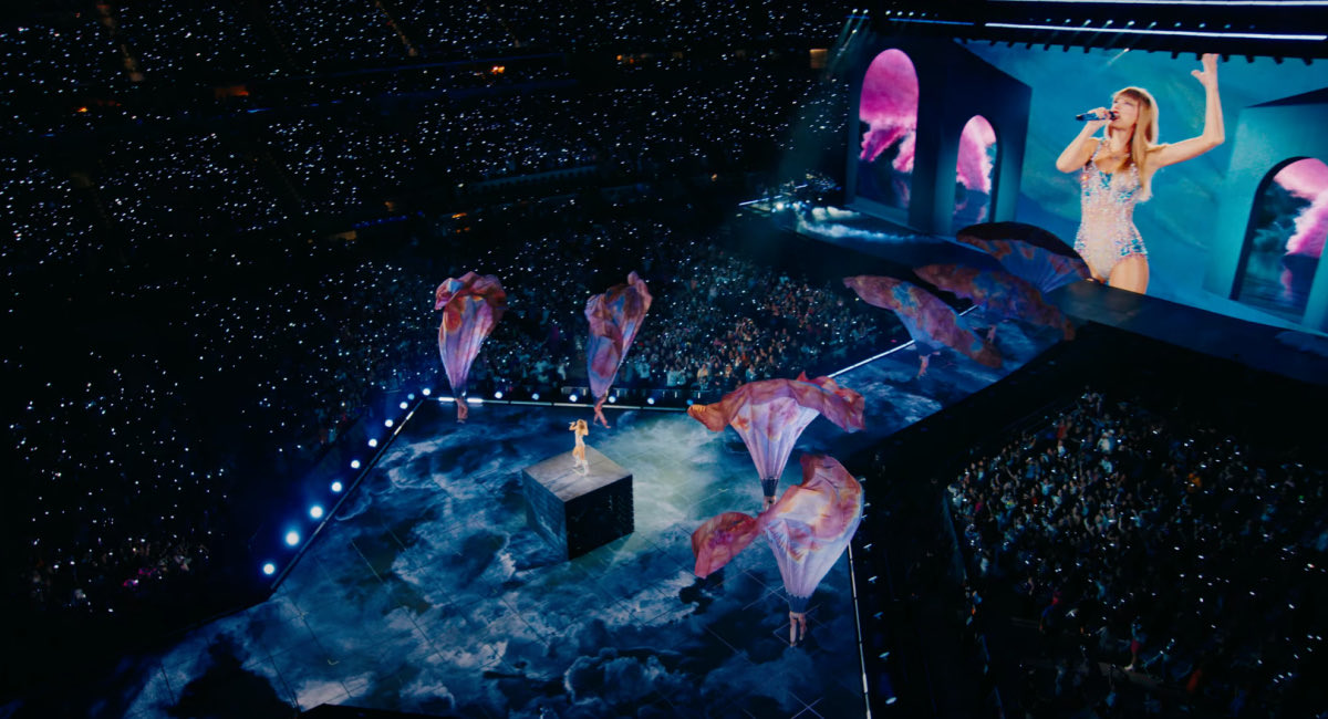 PopBase's tweet image. 2 years ago today, Taylor Swift released the Eras Tour movie.
