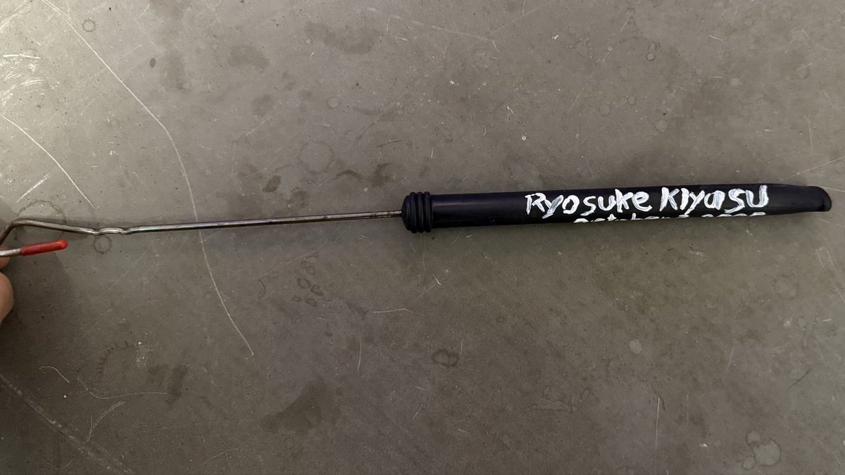 Signed Used wire brush - WINCENT - W-33M
ryosukekiyasu.bandcamp.com/merch/signed-u…
#RyosukeKiyasu