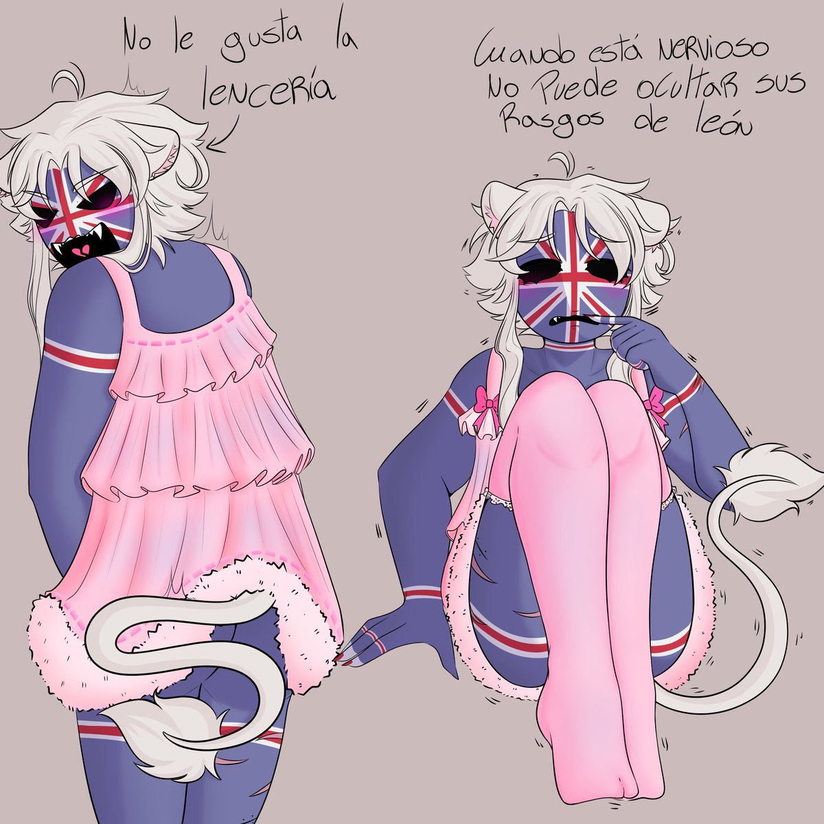 Si lo termine pero como que quedó curiosito, bueno (el man que lo terminaba 30 años después xD)
#countryhumans
#countryhumansuk 
#uk