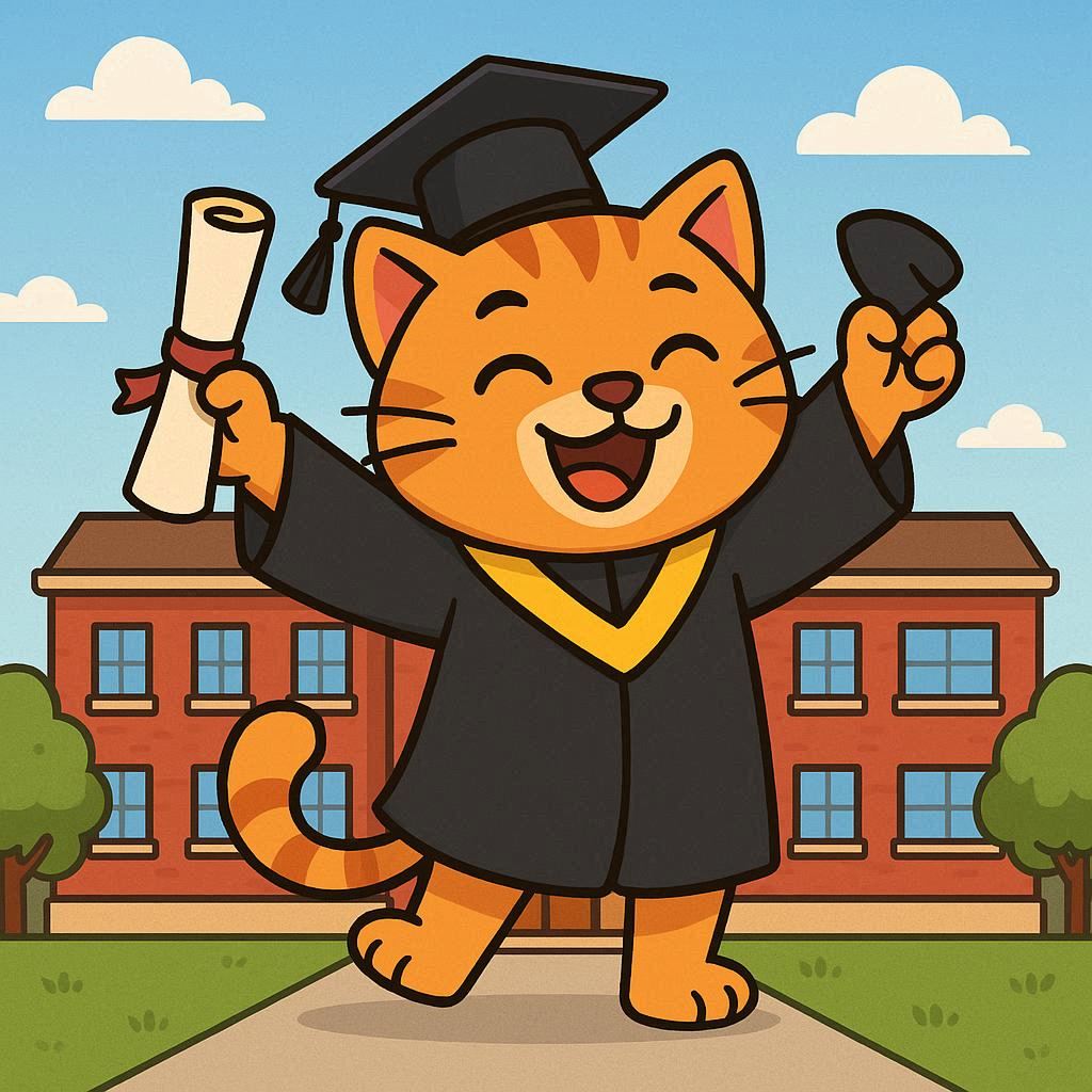 Bu noktaya ulaştığınız için sizi tebrik ediyorum. Kendinizle gurur duyun çünkü ne kadar küçük olursa olsun her adım sizi bugüne getirdi. 👨‍🎓
Mutlu gülümsemenin arkasında mücadele dolu uzun geceler vardır. Yorgunluk vardı, gözyaşı vardı, hatta kararlılığa yenik düşen vazgeçme