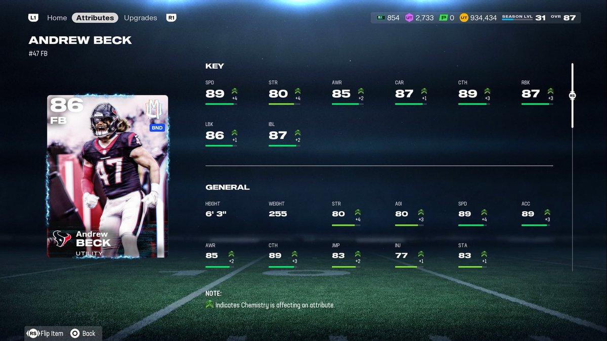 This fullback on my #Packers theme team…🤯 #Madden26 #MUT