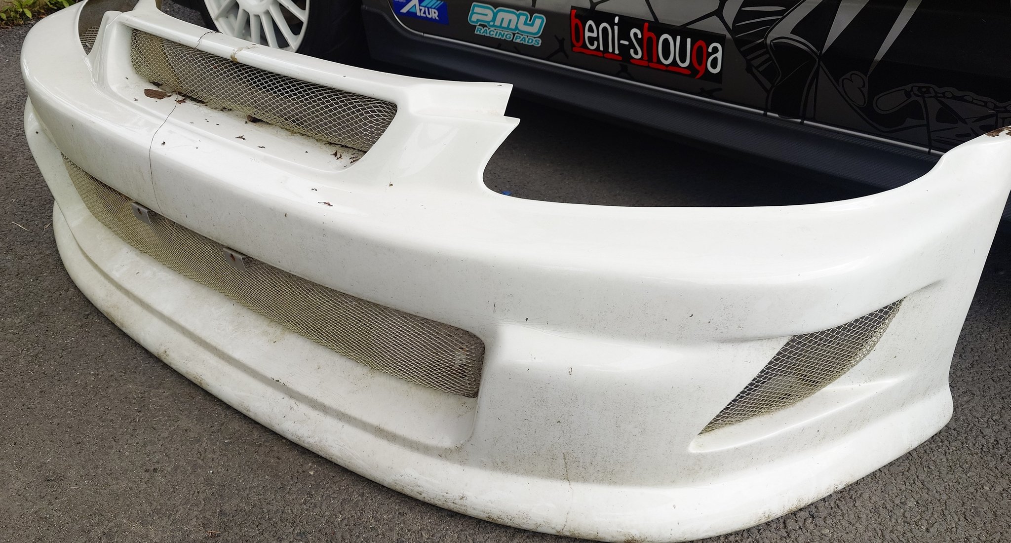 EKシビック WEBERSports 前期用フロントバンパー