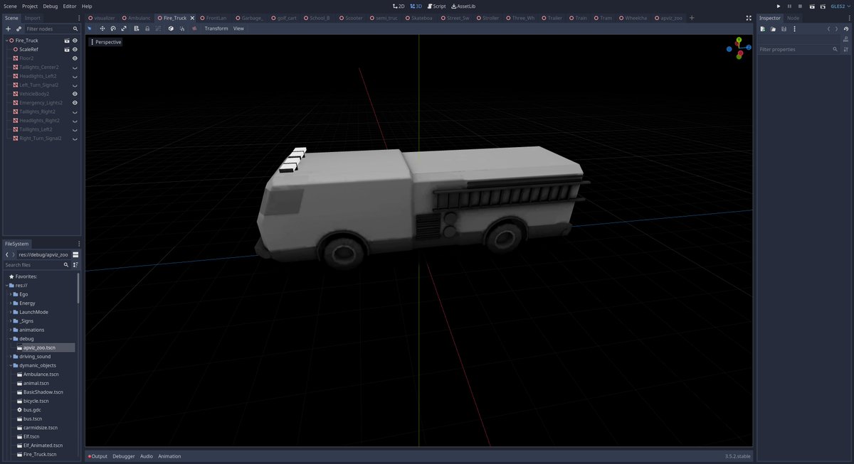 greentheonly's tweet image. New autopilot viz assets came
Ambulance
Firetruck
Garbage truck
schoolbus