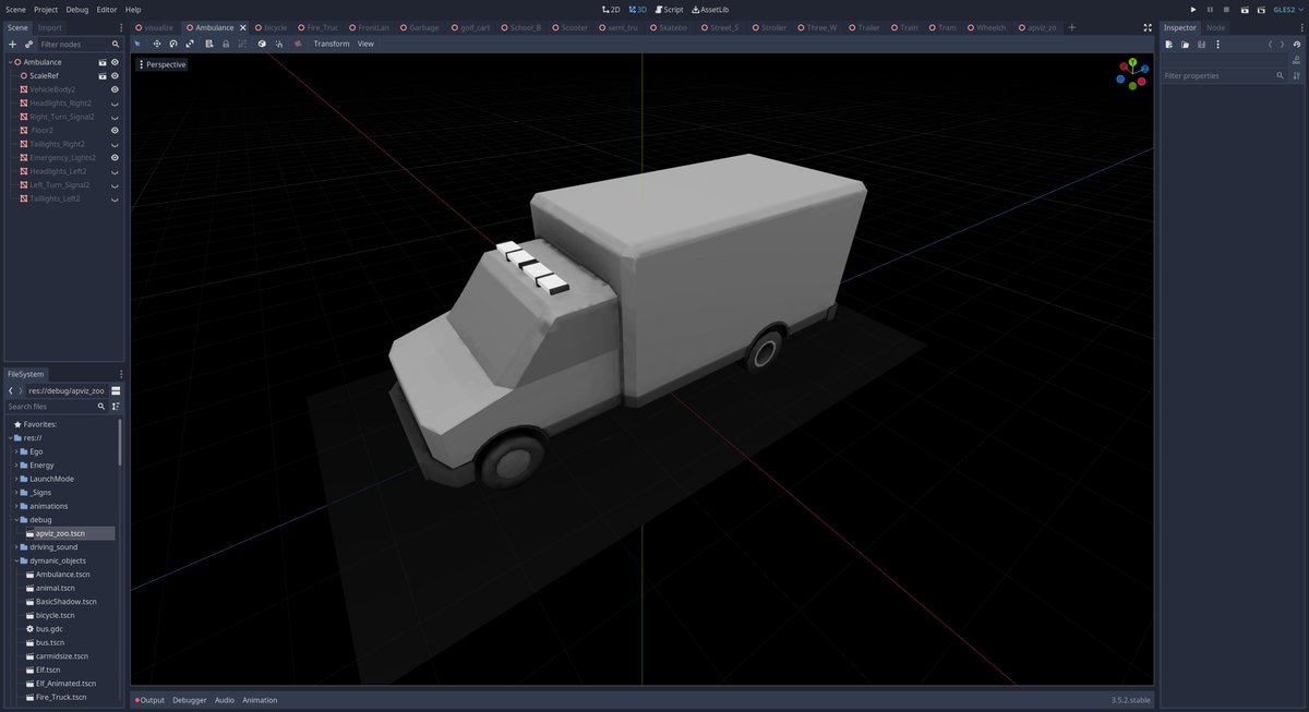 greentheonly's tweet image. New autopilot viz assets came
Ambulance
Firetruck
Garbage truck
schoolbus