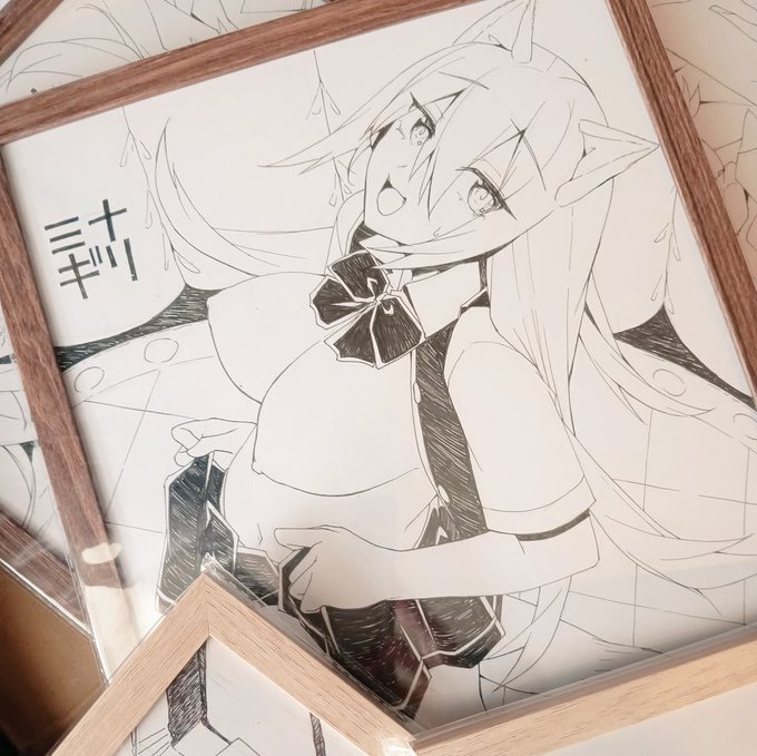 大変おまたせしました!!!
色紙今日〜明日で発送します!! 