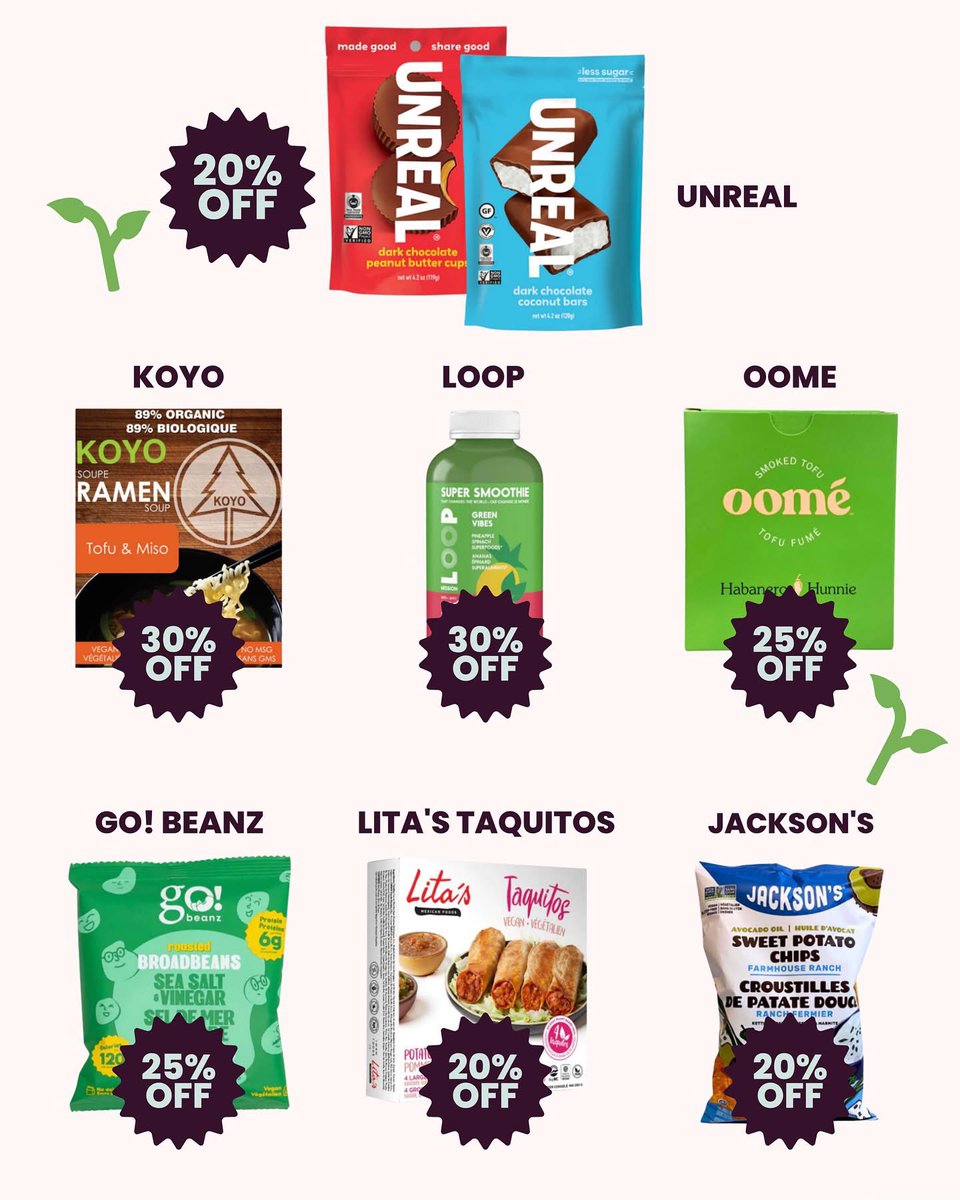 Weekly Specials for October 10-16 2025

vegansupply.ca/collections/we…

#weeklyspecials #vegan