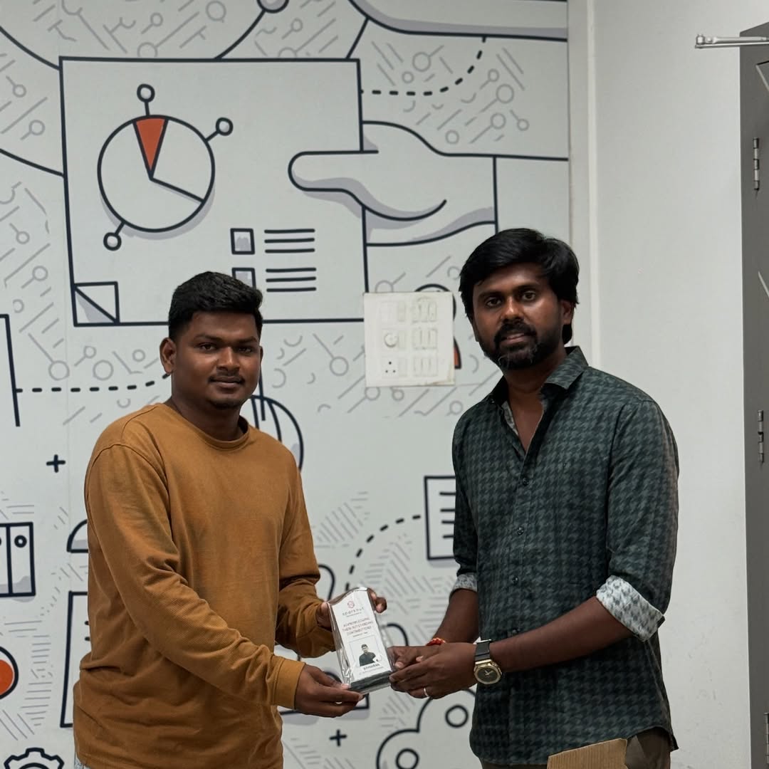 sparkouttech's tweet image. Honoring Our Champions! 🥳
From July to September, your creativity, teamwork, and dedication turned ideas into impact. Thank you for driving our success — let’s keep winning together! 💪 #teamwork #innovation #sparkout #starperformers