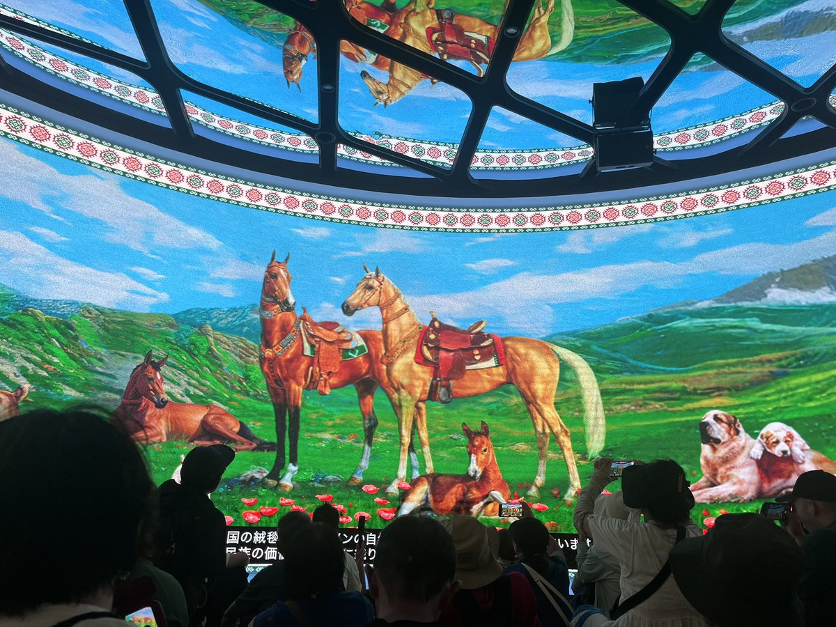 最終日嫌すぎて迎えたくなかった🥲
取り急ぎトルクメニスタンでラストアラバイ！🇹🇲