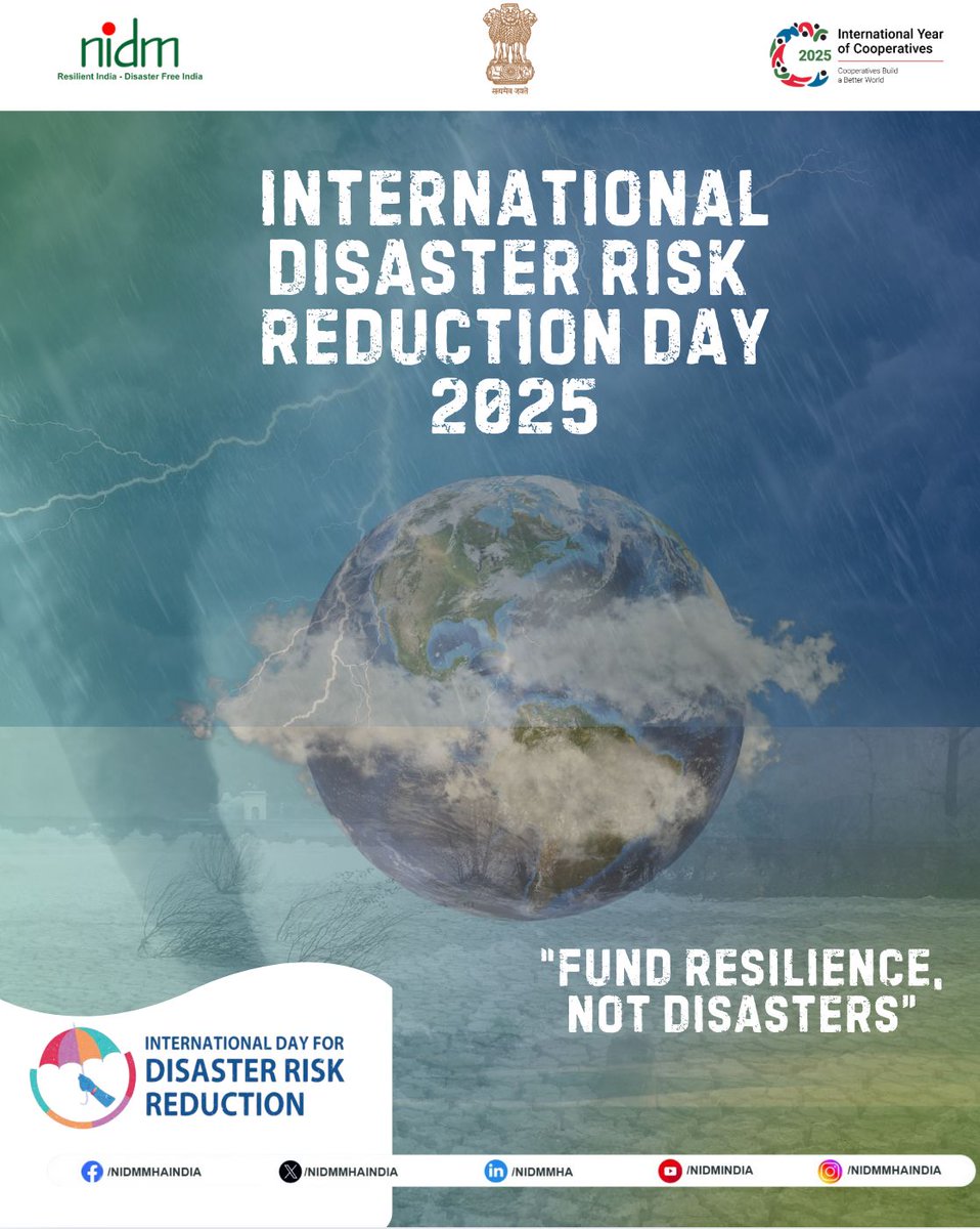 National Institute of Disaster Management tweet media