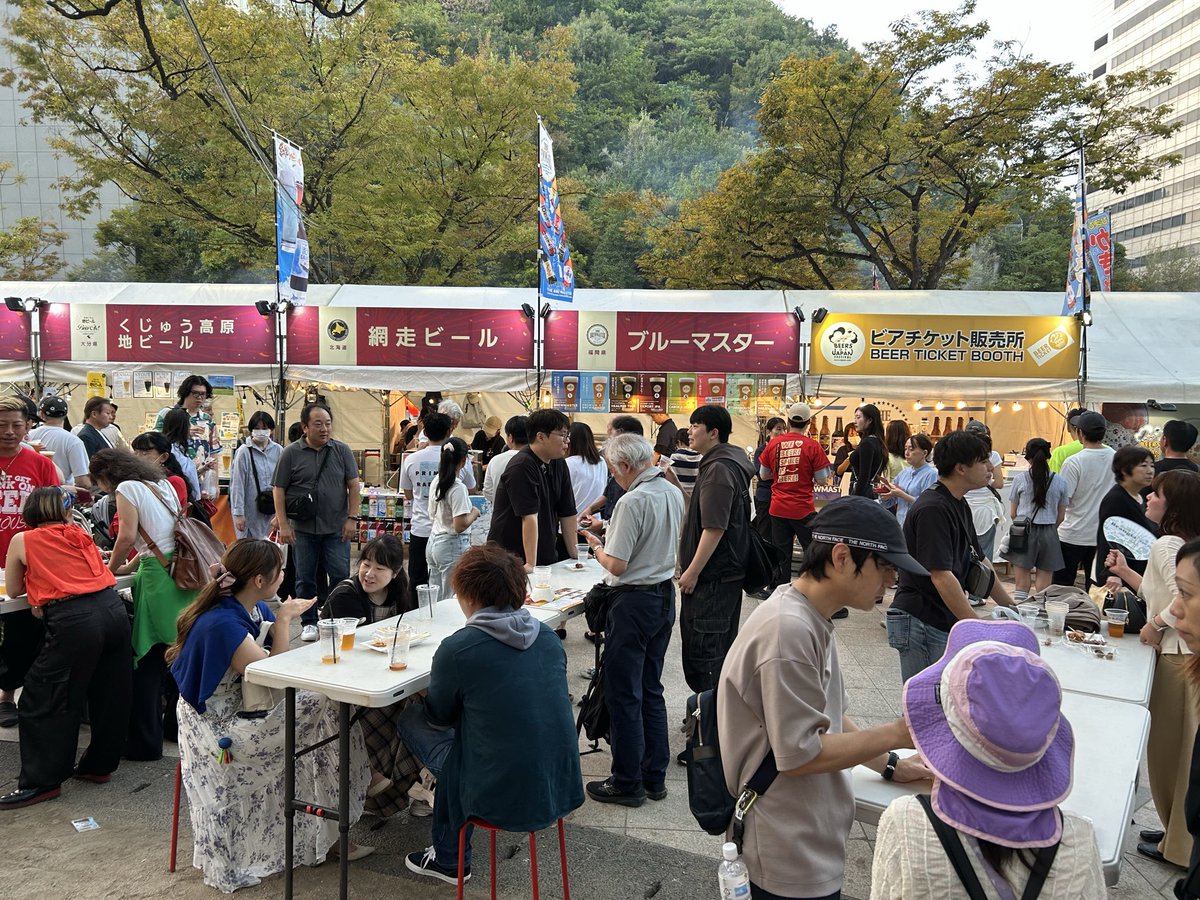 brewmaster_2002's tweet photo. BEERS OF  JAPAN FESTIVAL 2025福岡&amp;肉肉パーク最終日！たくさんのご来場誠にありがとうございます！本日も21時迄お待ちしております！ https://t.co/djuTQNrwZ3