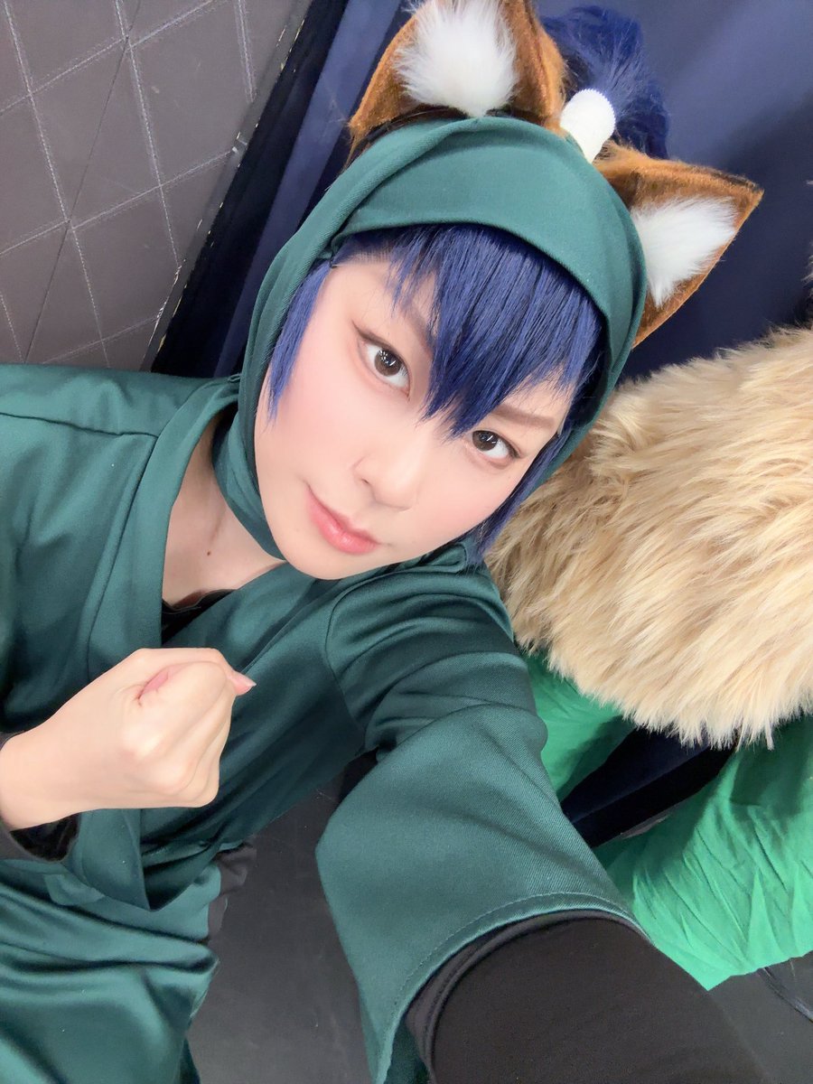koresugee's tweet image. 伊のしっぽとツーショ

#コセット池袋
#オフたま