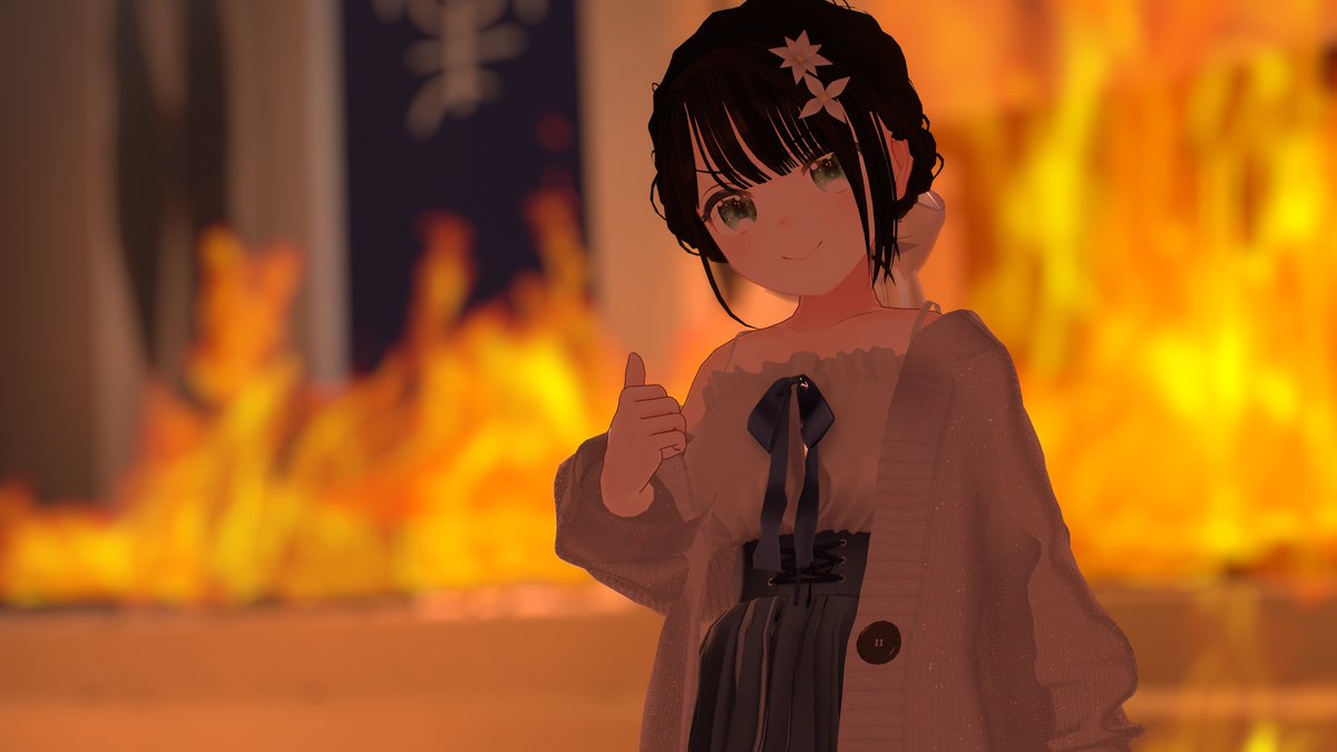 クウガ2話の教会の燃えてるバージョンのワールドあったから写真撮ってきた！