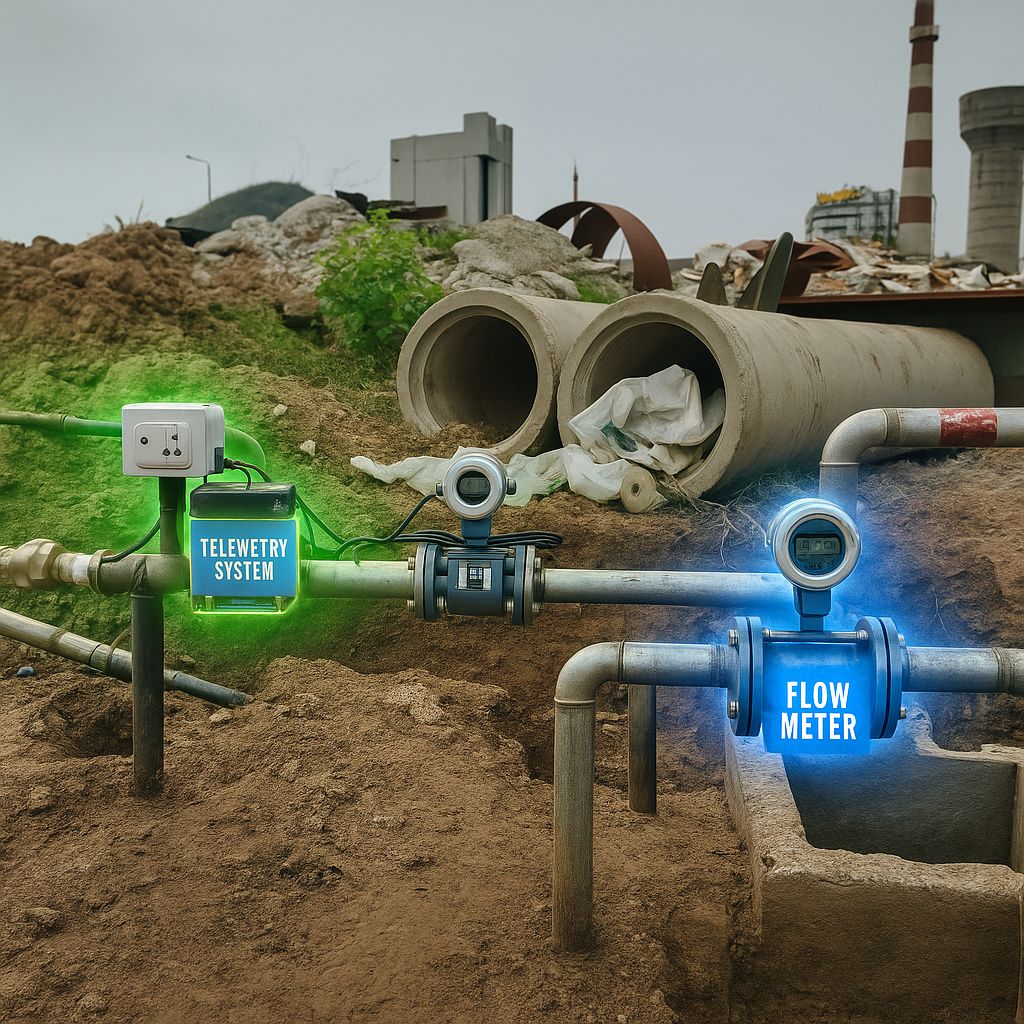 VWTPL's tweet image. Completed the installation of Electromagnetic Flow Meter and Telemetry System. Real-time flow data enhances efficiency! #FlowMeter #Telemetry #Innovation #Engineering #VisionWorldTech #VWTPL