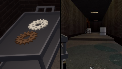 Georgios_MG's tweet photo. @NEOSV0ID The little secret area all the way downstairs where it has the cell and gears. I think that's where raze was, before he got released. https://t.co/NwnBL8fgaR