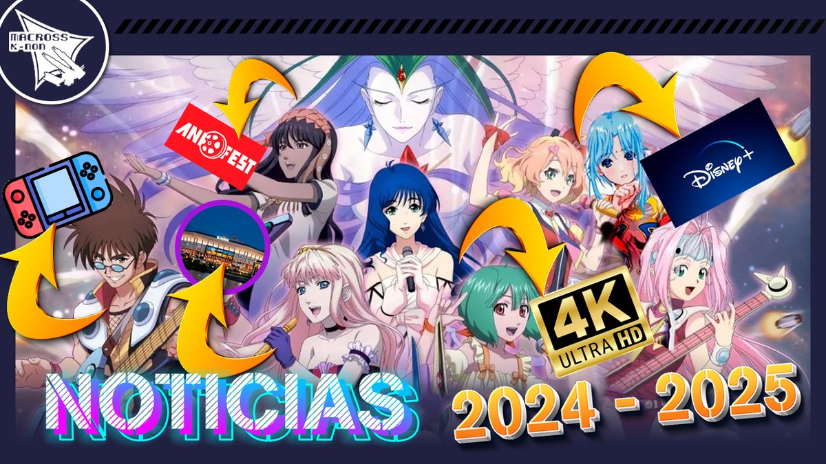 MacrossKnon's tweet photo. ¡¡¡ESTAMOS DE REGRESO!!!
Para ponernos al corriente, hemos decidido hacer una recapitulación de las novedades más destacadas sobre la franquicia, surgidas en el período de nuestra ausencia.
👇👇👇
https://t.co/Ky5UTzqbtH
#Anime #Macross #AniFest #ArcadeMedia #DisneyPlus #Hulu https://t.co/V2rLCFIxjd